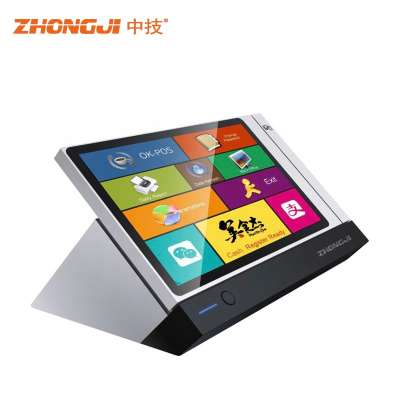 China POS Supplier Factory Price Custom Capacitive Touch Screen POS System with Built-in Card Reader 3 inch Printer