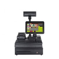 Suzhou Pinnacle 12 inch Franchise Point of Sale System with Industrial Barcode Scanner